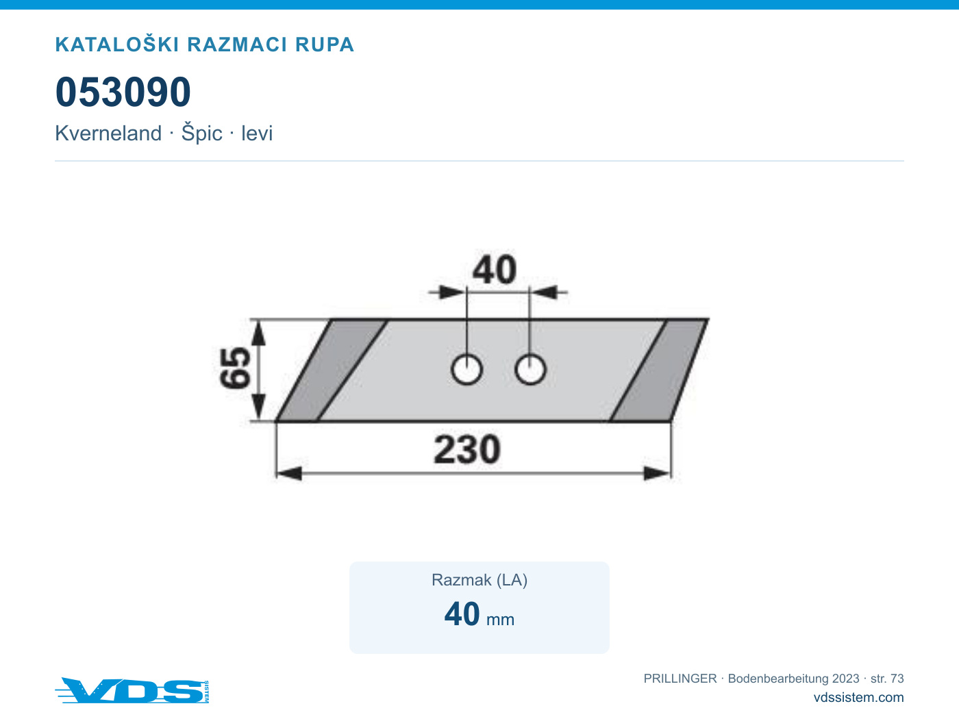 Tehnički crtež 053090