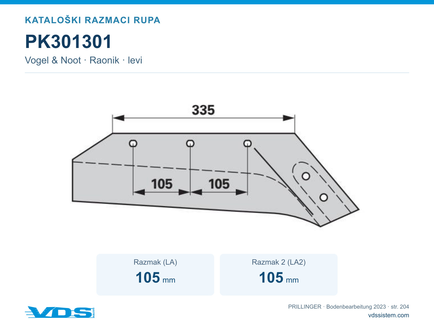 Tehnički crtež PK301301