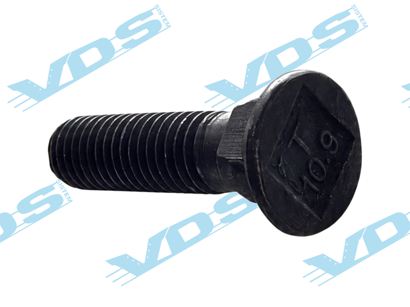 Countersunk square-neck plough bolt M10x40